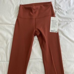 Lululemon wunder train leggings 28”